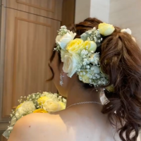 ヘアメイク装花