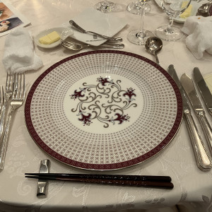コース料理試食会の食器類|745606さんのOSAKA St.BATH CHURCH(大阪セントバース教会)の写真(2422260)