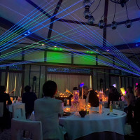 ムービングライトとペンライトでライブ感