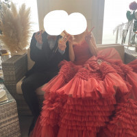 新郎新婦席のソファが良かった