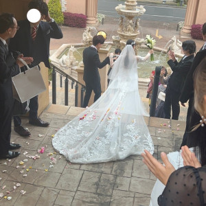 フラワーシャワー|745609さんのSt. ヴァレンタイン福山/FIVESTAR WEDDINGの写真(2438696)