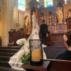 チャペル内 装飾|745609さんのSt. ヴァレンタイン福山/FIVESTAR WEDDINGの写真(2438651)
