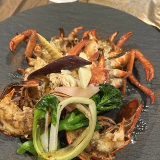 オマール海老とても美味しかったです。