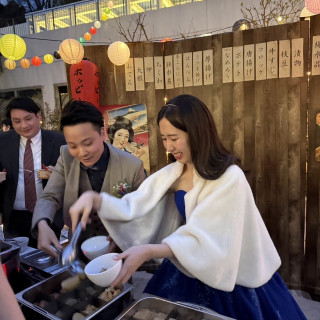 料理プランをカスタマイズしめもらい、おでんビュッフェをしまし