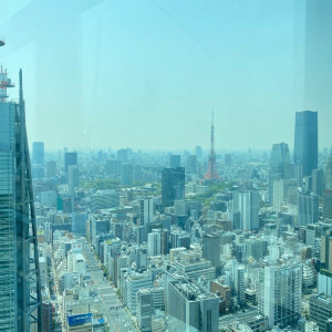 披露宴会場からの景色|745685さんのFish Bank TOKYO（フィッシュバンクトーキョー）の写真(2429798)