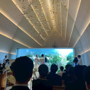 当日の式|745704さんのL,ARRIVO エル・アリーヴォの写真(2554280)