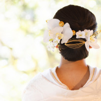 和装のヘアスタイル