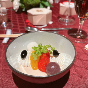 ほうじ茶のブラマンジェ|745707さんの平安神宮会館の写真(2549273)