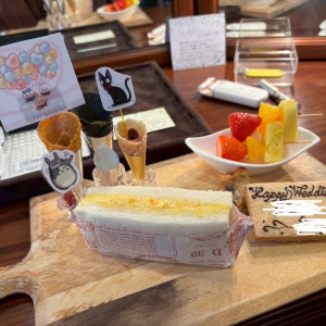 準備中に軽食をご用意くださいました。|745712さんのアルタビスタガーデンの写真(2422716)