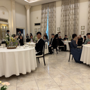 披露宴会場全体図|745795さんのヒルサイドクラブ迎賓館（八王子）/テイクアンドギヴ・ニーズウェディングの写真(2423258)