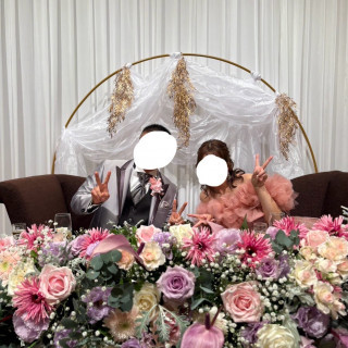 高砂のお花はこだわりました！
