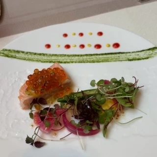 和洋折衷コース　魚
