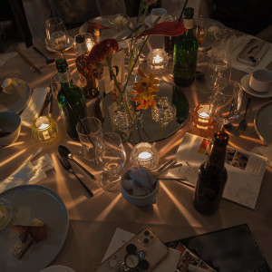 キャンドルから漏れる光が素敵でした|745873さんのWITH THE STYLE FUKUOKA（ウィズ ザ スタイル フクオカ）の写真(2608403)