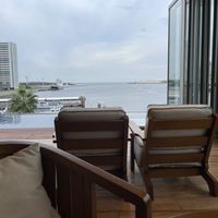 受付後の待合室からの眺め
めっちゃリゾート