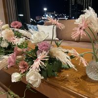 二次会の際の装花