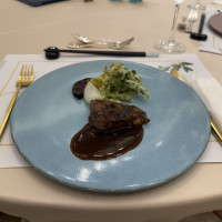 試食会にて。
お肉がとても美味しかったです
