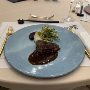 試食会にて。
お肉がとても美味しかったです|745934さんのアニヴェルセル ヒルズ横浜の写真(2448539)