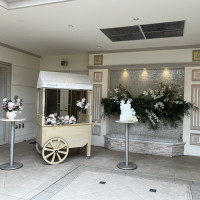 披露宴会場のガーデン