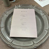 試食の時のメニュー