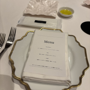 メニュー|745944さんのノートルダム横浜みなとみらい/FIVESTAR WEDDINGの写真(2424416)