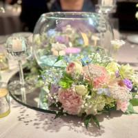 ゲストテーブル装花
