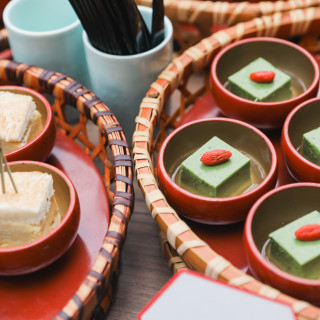 披露宴までの待機時間のウェルカムフード