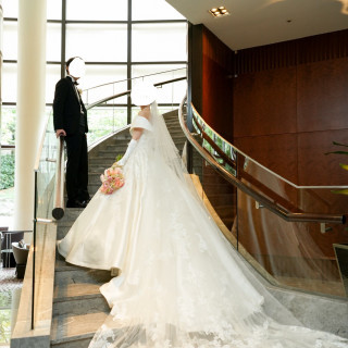 ロビーの大階段