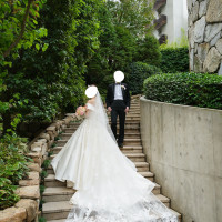 フラワーシャワーはここで行いました