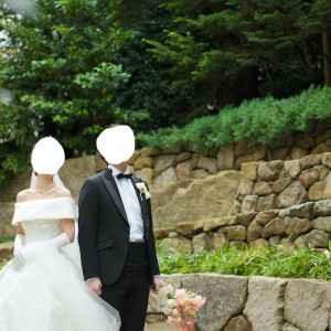 チャペルからすぐのお庭で|746118さんのセルリアンタワー東急ホテルの写真(2576580)