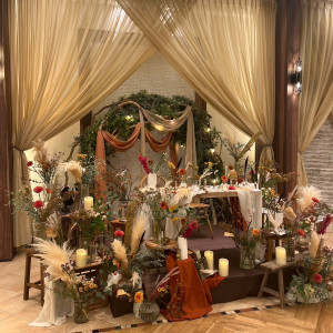 フラワーリストさんと1からコーディネートできます|746190さんのMiel Cloche（ミエルクローチェ）●BRASSグループの写真(2425882)