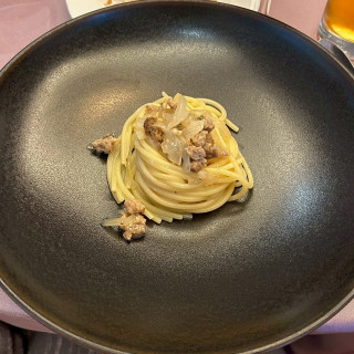 料理4　ミートパスタ