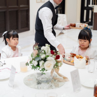 子供用のごはんは入場前に提供してくれます。