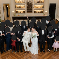 集合写真ロビーにて