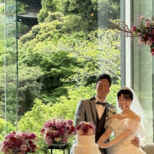 ケーキカット（カメリア）|746354さんのホテル椿山荘東京の写真(2426888)