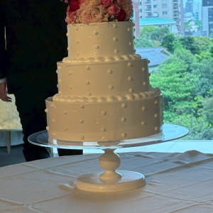 ウェディングケーキ|746354さんのホテル椿山荘東京の写真(2426890)