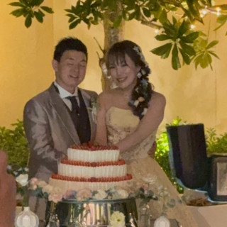 ケーキ入刀