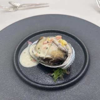 鮑がとても美味しかったです