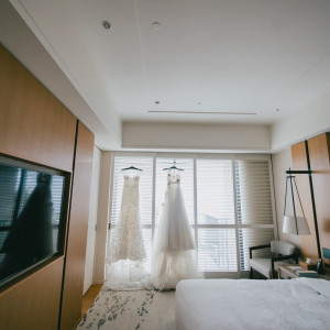 お部屋からお支度が始まります|746406さんのハレクラニ沖縄の写真(2426960)