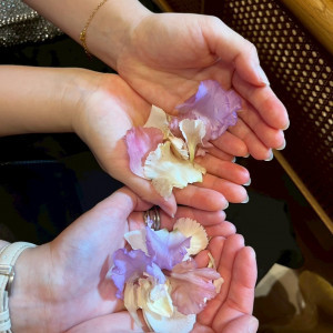 口コミ投稿で無料でした！
とっても綺麗な色|746491さんの山手迎賓館/テイクアンドギヴ・ニーズウェディングの写真(2561598)