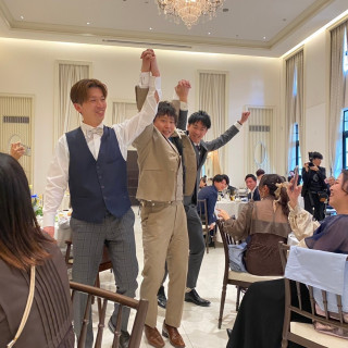 新郎退場