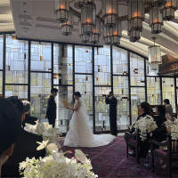 挙式の誓いの言葉の場面