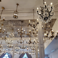 綺麗なシャンデリア