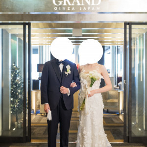 会場入り口|746581さんのTHE GRAND GINZA（ザ グラン銀座）の写真(2427791)