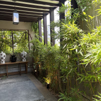植物の緑が映える5月がお勧めです。