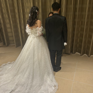 披露宴入場前|746626さんのLUCIS(ルーキス)の写真(2557996)