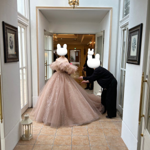披露宴会場までの廊下|746636さんのオステルリー・ド・コートダジュールの写真(2428295)
