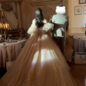 お色直し髪型|746636さんのオステルリー・ド・コートダジュールの写真(2470700)