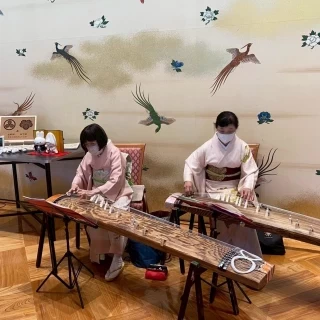 お琴の生演奏