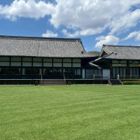 披露宴会場の中庭ガーデン