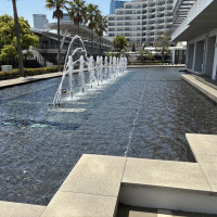 ラウンジから外に出れるようです